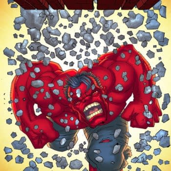 Frank Miller Draws The Red Hulk For Marvel Comics