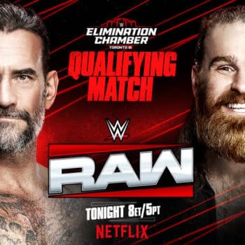 The best match graphic of all time for the best WWE Raw of all time tonight