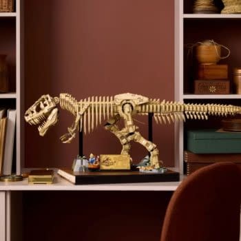 LEGO Unveils New Jurassic Park Dinosaur Fossils: Tyrannosaurus Rex