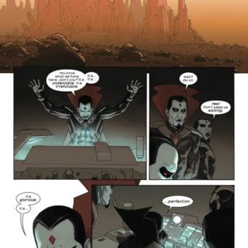 Interior preview page from ALIENS VS. AVENGERS #3 ESAD RIBIC COVER