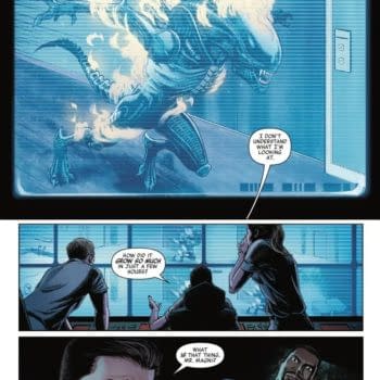 Interior preview page from ALIEN: PARADISO #3 IBAN COELLO COVER