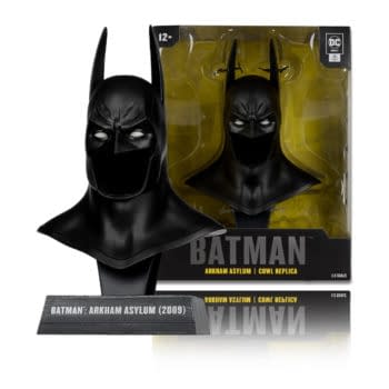 McFarlane Toys Unveils New Batman Arkham Asylum 1:3 Replica Cowl 