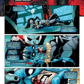 Interior preview page from Batman: Off-World #6