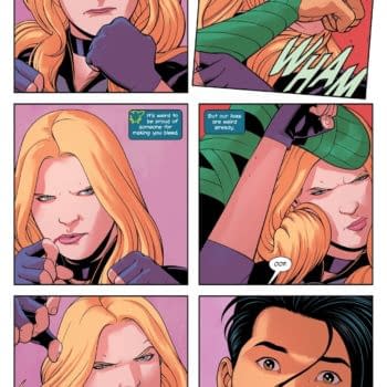 Interior preview page from Birds Of Prey #18