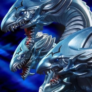 Mondo Debuts Exclusive Yu-Gi-Oh! Blue Eyes Ultimate Dragon Figure