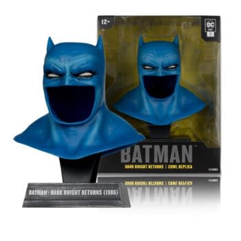 McFarlane Debuts New 1:3 DC Comics Dark Knight Returns Batman Cowl