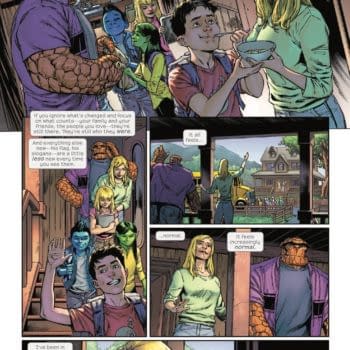 Interior preview page from FANTASTIC FOUR #29 JOSHUA CASSARA COVER