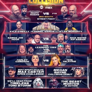 AEW Collision graphic