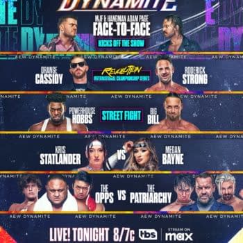 AEW Dynamite match lineup