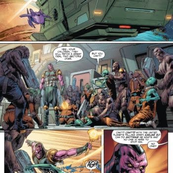 Interior preview page from Green Lantern Corps #1