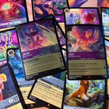 Disney Lorcana Arcazia’s Island Amethyst/ Steel Starter Deck Revealed