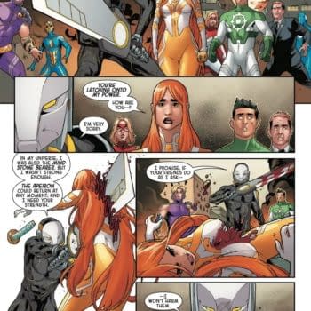 Interior preview page from INFINITY WATCH #2 SALVADOR LARROCA COVER