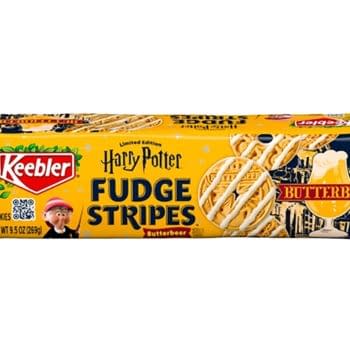 Keebler Announces Harry Potter Butterbeer Fudges Stripes Cookies