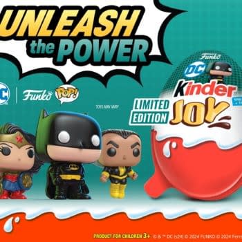 Kinder Joy Reveals Limited Edition DC Funko Pop! Eggs & Chocolate