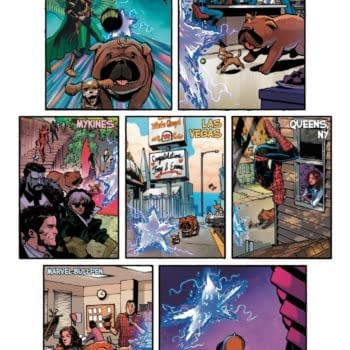 Interior preview page from MARVEL MUTTS #1 TAKESHI MIYAZAWA COVER
