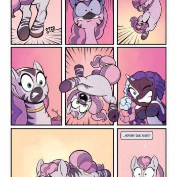 Interior preview page from MY LITTLE PONY: SKYE'S SECRET #1 NATACHA BUSTOS COVER