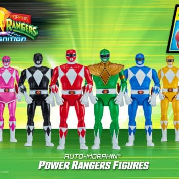 Playmates Debuts New Auto-Morphin Power Rangers: Re-Ignition Figures