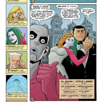 Interior preview page from Metamorpho: The Element Man #3