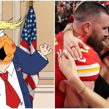 Travis Kelce on Donald "I Hate Taylor Swift" Trump Attending SBLIX