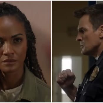 The Rookie Season 7 Ep. 9: "The Kiss" Trailer; New "Wildfire" Images