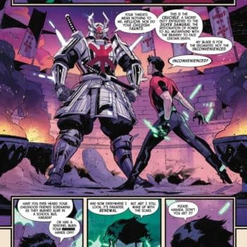 Interior preview page from NYX #8 SARA PICHELLI COVER