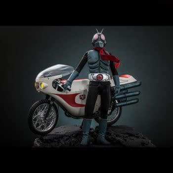 Kamen Rider No. 1 Arrives at Hot Toys with New 1/6 Figure & Cyclone