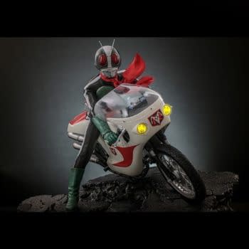 Hot Toys Debuts New Kamen Rider No. 2 and Cyclone Figure Set 