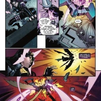 Interior preview page from PSYLOCKE #4 MAHMUD ASRAR COVER