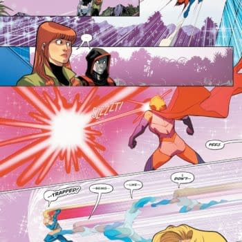 Interior preview page from Power Girl #18