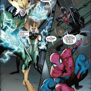 Interior preview page from SPECTACULAR SPIDER-MEN #12 DAVID BALDEON COVER