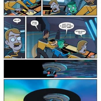 Interior preview page from STAR TREK LOWER DECKS #4 JACK LAWRENCE COVER
