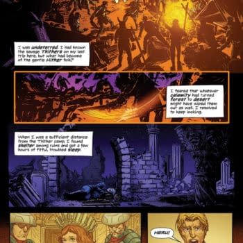 Interior preview page from Savage Tales Winter Special 2025