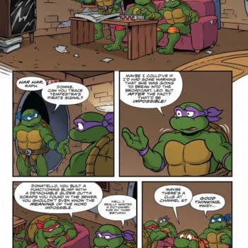 Interior preview page from TMNT: SATURDAY MORNING ADVENTURES 2 #22 SARAH MYER COVER