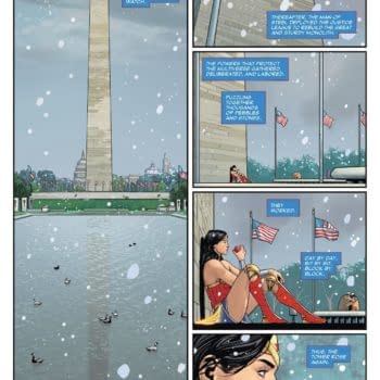 Interior preview page from Wonder Woman #18