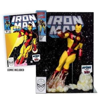 Iron Man Lands at McFarlane Toys with New 1/6 Marvel Comics Statue