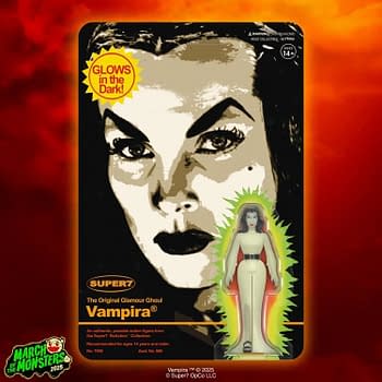New Monster Glow Vampira ReAction Figure Coming Soon from Super7