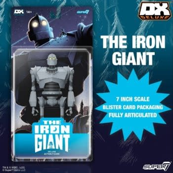 New 7” Tall The Iron Giant Deluxe Figure Coming Soon from Super7