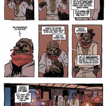 Interior preview page from Bronze Faces #2