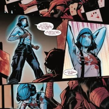 Interior preview page from DAREDEVIL: UNLEASH HELL RED BAND #3 PAULO SIQUEIRA COVER