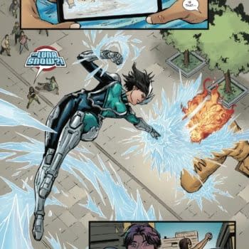 Interior preview page from DOOM'S DIVISION #1 CREEES LEE COVER