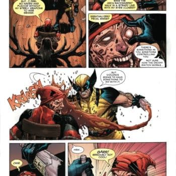 Interior preview page from DEADPOOL/WOLVERINE #3 JOSHUA CASSARA COVER