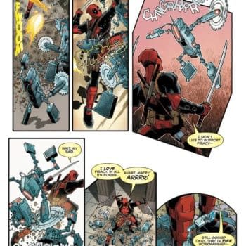 Interior preview page from DEADPOOL VS. WOLVERINE: SLASH 'EM UP #1 RON LIM COVER