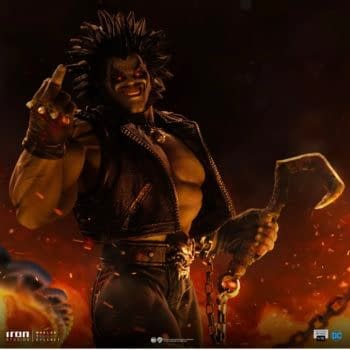 Iron Studios Debuts New DC Comics Unleashed Statue with Lobo