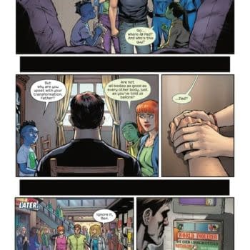 Interior preview page from FANTASTIC FOUR #30 JOSHUA CASSARA COVER
