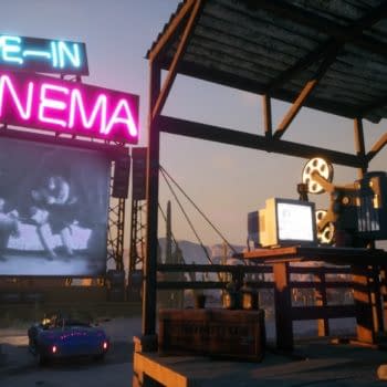 Gas Station Simulator Releases Free Drive-In Cinema DLC