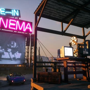 Gas Station Simulator Releases Free Drive-In Cinema DLC