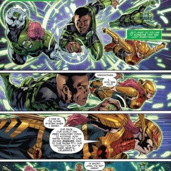Interior preview page from Green Lantern Corps #2