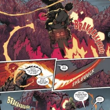 Interior preview page from HELLHUNTERS #4 JONAS SCHARF COVER