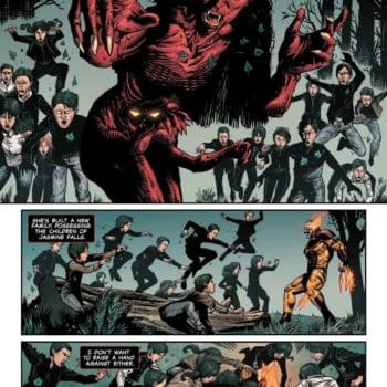 Interior preview page from HELLVERINE #4 KENDRICK "KUNKKA" LIM COVER