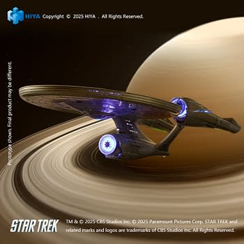 Hiya Toys Takes Flight with Star Trek (2009) USS Enterprise Starship
